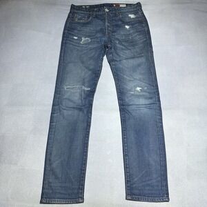 G-Star RAW‎ 3301 Jeans 31x32** Slim Straight Japanese Selvedge Denim Grunge
